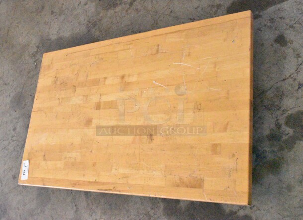 Wooden Tabletop. - Image 2 of 3