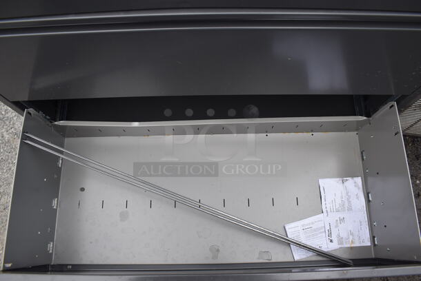 Gray Metal 5 Drawer Filing Cabinet. - Image 9 of 11