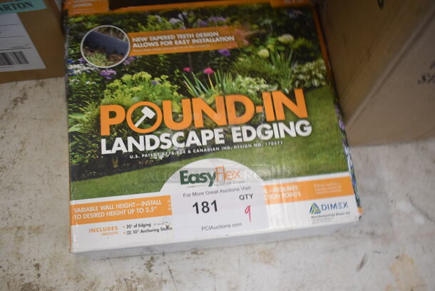ALL ONE MONEY! LOT of 9 Boxes of BRAND NEW PRODUCT Including Landscape Edging, Scotch Spray Mount Case, Chemical Sprayer, Hoses, Bee Traps and MORE!  - Image 9 of 11