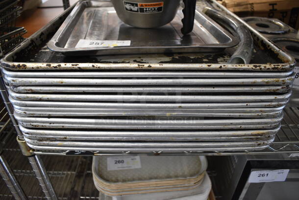 16 Items; 14 Metal Baking Pans, Metal Coffee Brew Basket and Metal Pan. 16 Times Your Bid! - Image 2 of 5