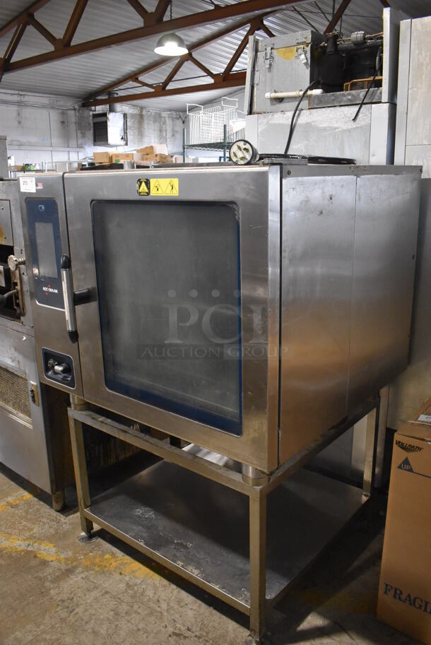 2016 Alto Shaam CTP7-20E Stainless Steel Commercial Electric Powered Combi Convection Oven on Commercial Equipment Stand. 208-240 Volts, 3 Phase. - Image 2 of 8