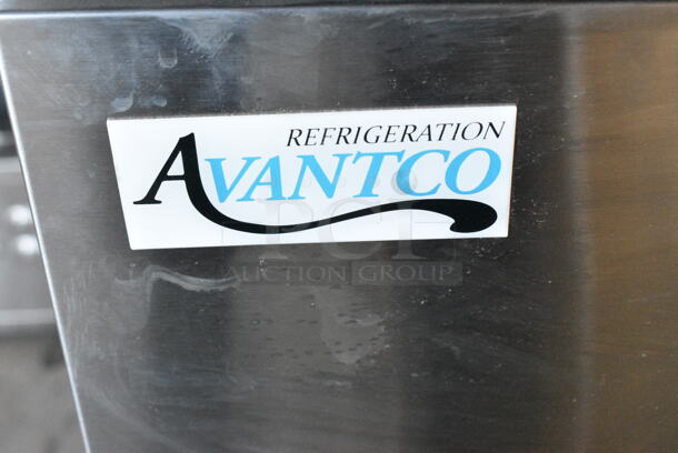 BRAND NEW SCRATCH AND DENT! 2023 Avantco 178CBE84HC Stainless Steel Commercial 4 Drawer Refrigerated Chef Base on Commercial Casters. 115 Volts, 1 Phase. Tested and Working! - Image 5 of 10