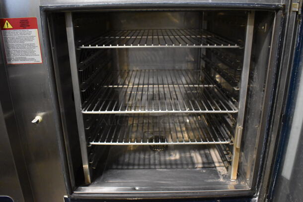 2016 Alto Shaam CTP7-20E Stainless Steel Commercial Electric Powered Combi Convection Oven on Commercial Equipment Stand. 208-240 Volts, 3 Phase. - Image 3 of 8