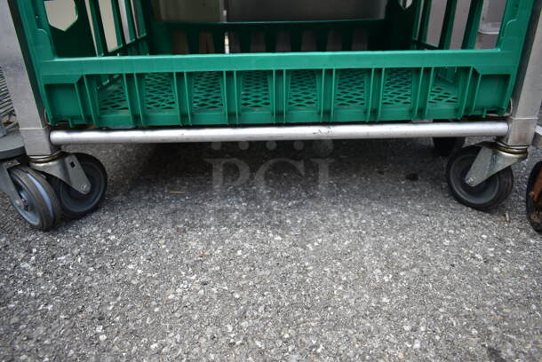Hubert Metal Commercial Pan Transport Rack on Commercial Casters.  - Image 2 of 4