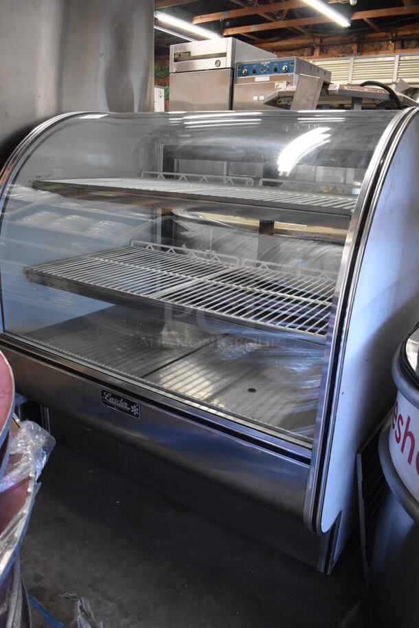 2017 Leader CVK48 S/C Stainless Steel Commercial Floor Style Deli Display Case Merchandiser. 115 Volts, 1 Phase. 48x35x51. Tested and Working! - Image 4 of 6