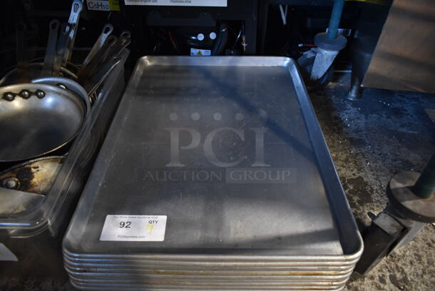 9 Metal Full Size Baking Pans. 9 Times Your Bid! - Image 2 of 3