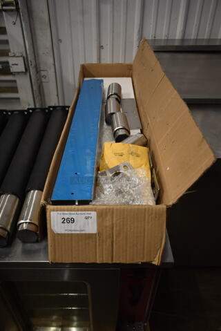 BRAND NEW SCRATCH AND DENT! Cooking Performance Group CPG FEC100 Stack Kit Leg Version for Convection Ovens.