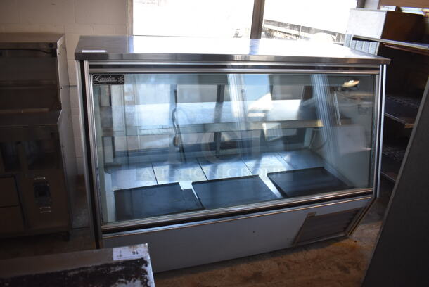 2012 Leader HDL72 S/C Metal Commercial Floor Style Deli Display Case Merchandiser. 115 Volts, 1 Phase. 72x33x52.5. Tested and Working! - Image 3 of 7