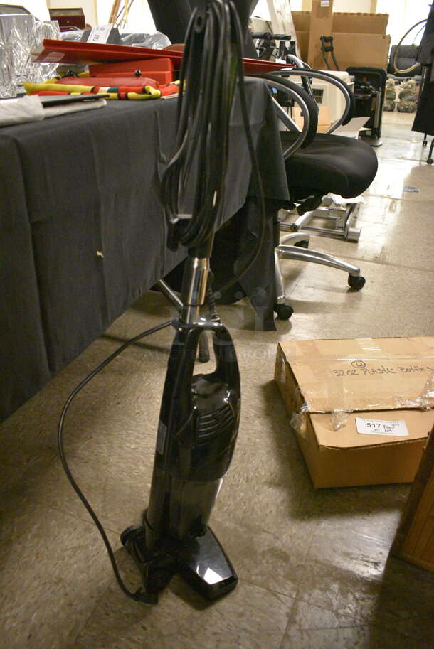 ALL ONE MONEY! Floor Lot of Various Items Including Bamboo Box, 32oz Plastic Bottles, BMR NeuroTech NT2000 Stimulator Unit, Wooden Display Stools, and Intertex Vacuum Cleaner - Image 8 of 12