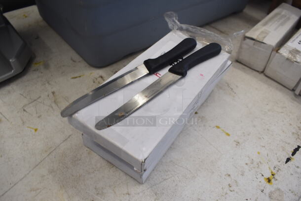 4 Boxes of 12 Winco K-50P 5" Steak Knives. 4 Times Your Bid! - Image 2 of 3