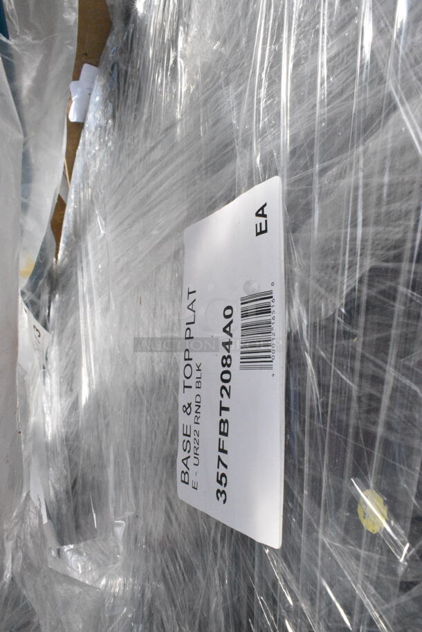 5 BRAND NEW SCRATCH AND DENT! Items Including 600STR62KD Regency 62" Tubular Rack Wall Mounted Shelf, 600DOS1284 Regency Stainless Steel Double Deck Overshelf - 12" x 84" x 32", 460EGP74 Regency 74" NSF Green Epoxy Post, 460EGPC64 Regency 64" NSF Green Epoxy Mobile Shelving Post, 357FBT2084A0 BASE&TOP PLATE UR22. 5 Times Your Bid!  - Image 7 of 7