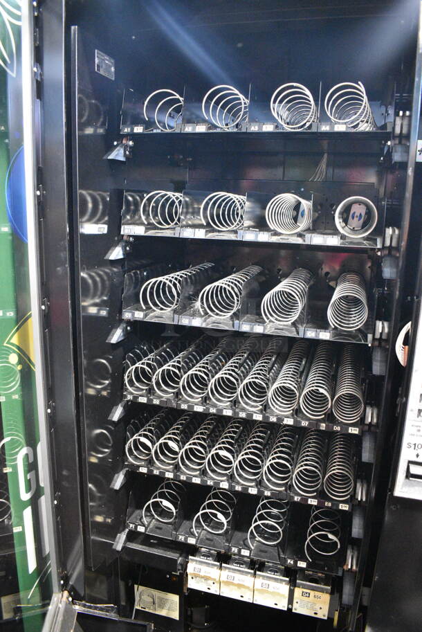 AP Automatic 6600 Metal Commercial Vending Machine. Lock Was Removed; No Key. 115 Volts, 1 Phase. Tested and Does Not Power On - Image 3 of 7