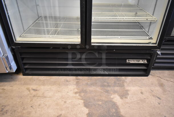 Beverage Air MT49 Metal Commercial 2 Door Reach In Cooler Merchandiser w/ Poly Coated Racks. 115 Volts, 1 Phase. Tested and Does Not Power On - Image 4 of 8