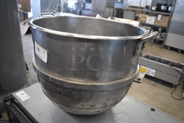 Hobart M800 Metal 80 Quart Mixing Bowl. 24x21.5x19 - Image 2 of 5