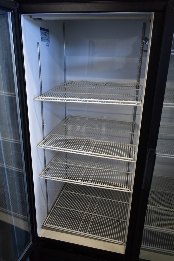 Beverage Air MT49 Metal Commercial 2 Door Reach In Cooler Merchandiser w/ Poly Coated Racks. 115 Volts, 1 Phase. Tested and Does Not Power On - Image 5 of 8