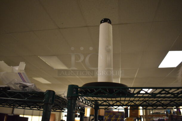 ALL ONE MONEY! Tier Lot of Various Items Including Paper Towel Holder, Cat Stuffed Animal, Bear Stuffed Animal, Glassware, Tumbler, and Sensor Soap Pump - Image 4 of 6