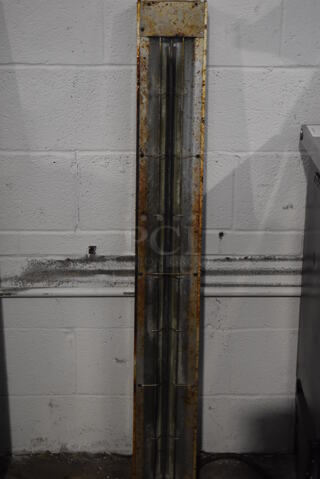 Hatco Metal Commercial Warming Strip. 49x6x3.5