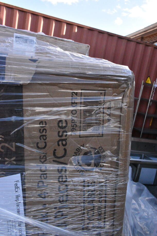 26 BRAND NEW! Items Including 760VP64 Carnival King 64 oz. Popcorn Bucket - 360/Case, 795PTOKFT2 Choice Kraft Microwavable Folded Paper #2 Take-Out Container 7 3/4" x 5 1/2" x 1 7/8" - 200/Case, 127CH16S Choice 16 oz. Clear RPET Shallow Hinged Deli Container - 200/Case, 245CB12PLN Choice 12" x 12" x 2" Kraft Customizable Corrugated Plain Pizza Box - 50/Case, 128HD12COMBO Choice Heavy Duty 12 oz. Microwavable Translucent Plastic Deli Container and Lid Combo Pack - 240/Case, 795PTOBK3 Choice 7 3/4" x 5 1/2" x 2 1/2" Black Microwavable Folded Paper #3 Take-Out Container - 200/Case. 26 Times Your Bid!  - Image 5 of 12