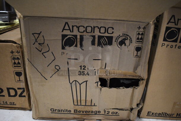 32 BRAND NEW IN BOX! Arcoroc Beverage Glasses. 3.5x3.5x4.75. 32 Times Your Bid! - Image 3 of 3