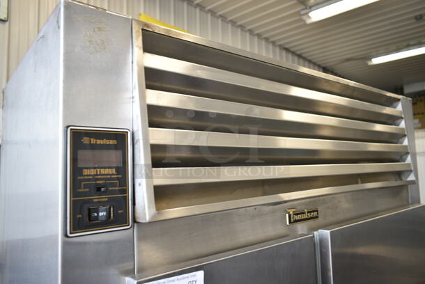 Traulsen RDT 2-24 DUT Stainless Steel Commercial Dual Temperature Cooler Freezer on Commercial Casters. 115 Volts, 1 Phase. Tested and Working! - Image 2 of 11