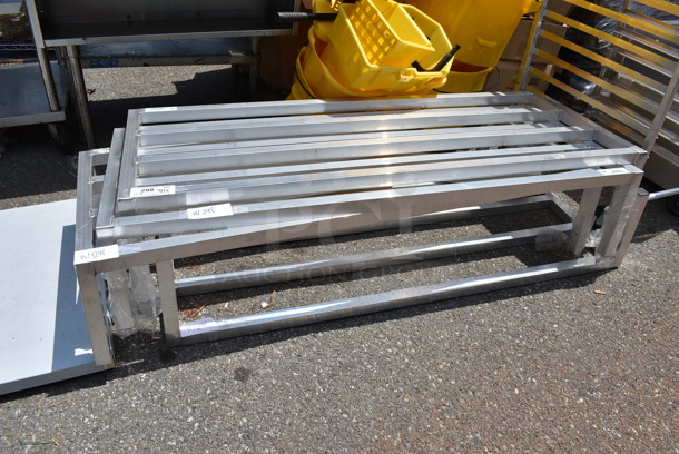 4 BRAND NEW SCRATCH AND DENT! Regency 600DUN246012 60" x 24" x 12" Aluminum Dunnage Rack - 1850 lb. Capacity. 4 Times Your Bid! - Image 2 of 8