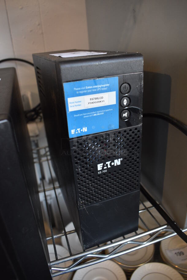 Eaton 5S 700 Computer Tower. 3.5x10.5x10 - Image 3 of 3