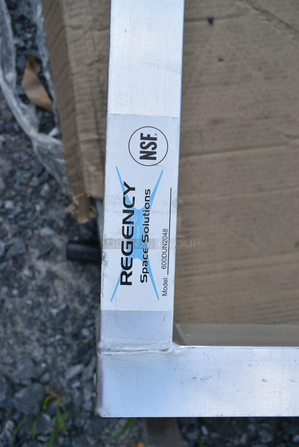 3 BRAND NEW SCRATCH AND DENT! Regency Metal Dunnage Racks; 2 600DUN2036 and 1 600DUN2048. 3 Times Your Bid! - Image 8 of 8