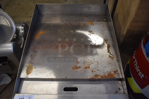 Star Ultra Max Stainless Steel Commercial Countertop Natural Gas Powered Flat Top Griddle. 24x34x18 - Image 4 of 6
