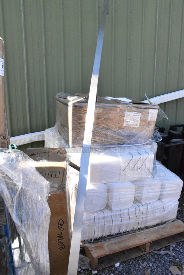 BRAND NEW! Metal Pot Rack.  - Image 6 of 7