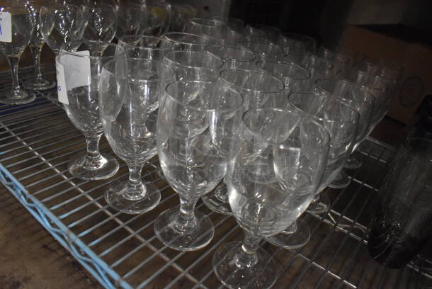 26 Wine Glasses. 3.5x3.5x7. 26 Times Your Bid! - Image 3 of 3