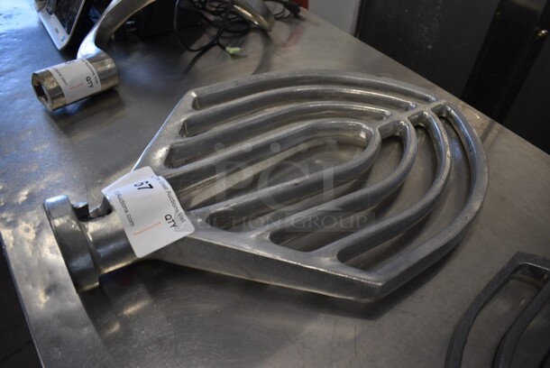 80B Metal Commercial 80 Quart Paddle Attachment for Hobart Mixer. 13.75x3.5x20.5. - Image 2 of 4