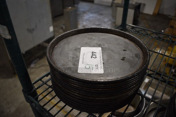 15 Metal Round Baking Pans. 9.5x9.5x1. 15 Times Your Bid! - Image 1 of 2