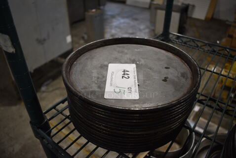 15 Metal Round Baking Pans. 9.5x9.5x1. 15 Times Your Bid!