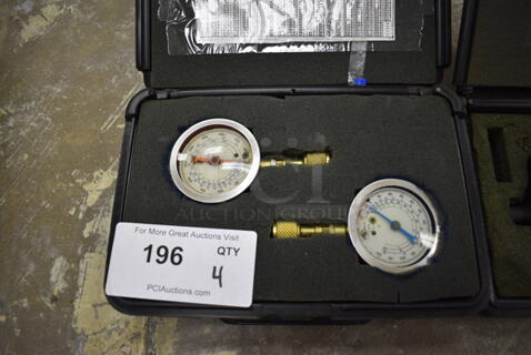Thermometers both Digital and Non-Digital. Metek 1726. AmProbe DT-156 and Robinair Thermistor Vacuum Gauge. 4 Times Your Bid! (Main Building)