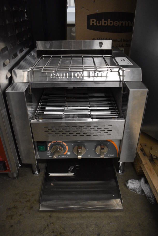 Avatoast TT-300-208 Stainless Steel Commercial Countertop Conveyor Toaster Oven. 208 Volts, 1 Phase. 14.5x20x15
