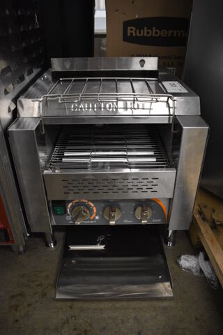 Avatoast TT-300-208 Stainless Steel Commercial Countertop Conveyor Toaster Oven. 208 Volts, 1 Phase. 14.5x20x15