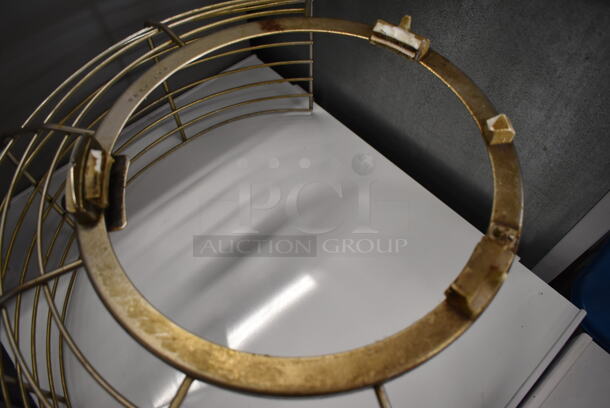 Hobart M802 Metal Commercial Floor Style 80 Quart Planetary Dough Mixer w/ Bowl Guard, Bowl Adapter, Mixing Bowl and 2 Whisk Attachments. 200 Volts, 3 Phase.  - Image 5 of 11