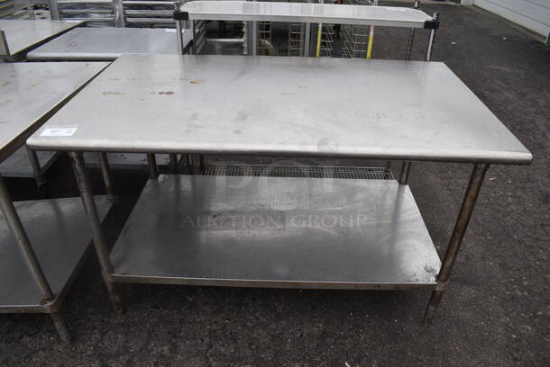 Stainless Steel Table w/ Under Shelf. 60x36x35 - Image 1 of 3