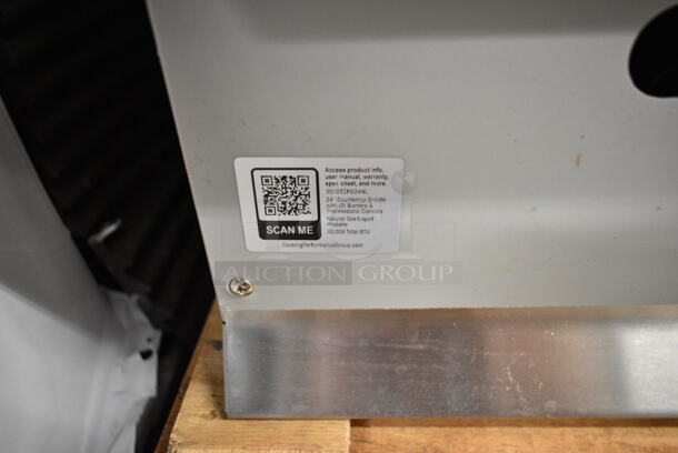 BRAND NEW SCRATCH AND DENT! Cooking Performance Group CPG 351GTCPG24NL Stainless Steel Commercial 24" Gas Countertop Griddle with Flame Failure Protection and Thermostatic Controls. 60,000 BTU - Image 8 of 8