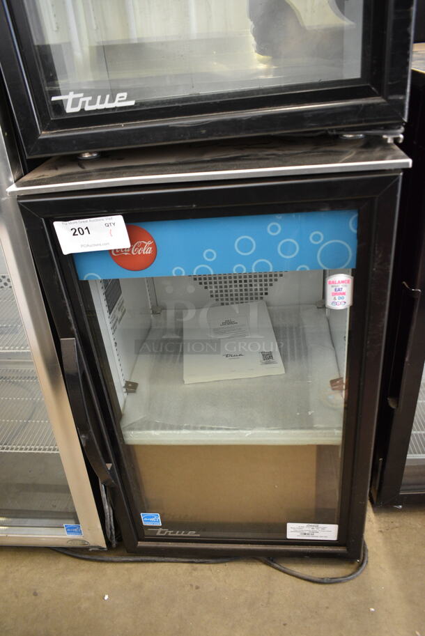 BRAND NEW SCRATCH AND DENT! 2024 True GDM-06-34-HC Metal Mini Cooler Merchandiser w/ Poly Coated Racks. 115 Volts, 1 Phase. Tested and Working! - Image 1 of 4