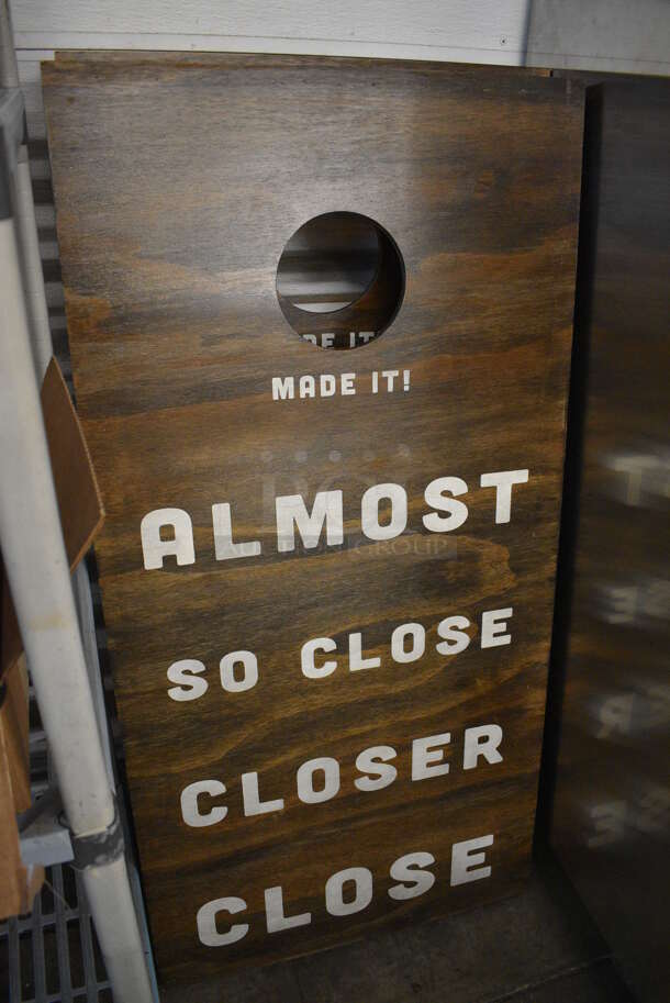 2 BRAND NEW! Wooden Cornhole Boards. 24x48x4. 2 Times Your Bid! - Image 2 of 5