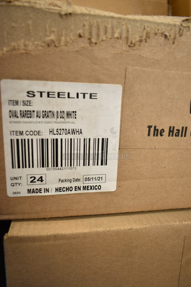 2 Boxes of 24 BRAND NEW Steelite White Ceramic Single Serving Casserole Dishes. 2 Times Your Bid! - Image 4 of 4