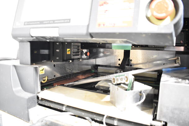 Digi AW-4600 Stainless Steel Commercial Floor Style Fully Integrated weigh-wrap-label System. 208/240 Volts, 1 Phase.  - Image 6 of 10