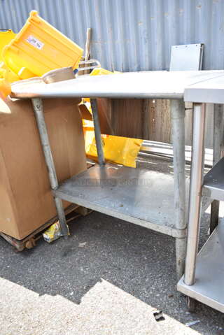 Stainless Steel Table w/ Under Shelf