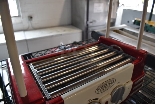 Nostalgia R11D-S00 Metal Countertop Hot Dog Roller. 120 Volts, 1 Phase. Tested and Working! - Image 3 of 5