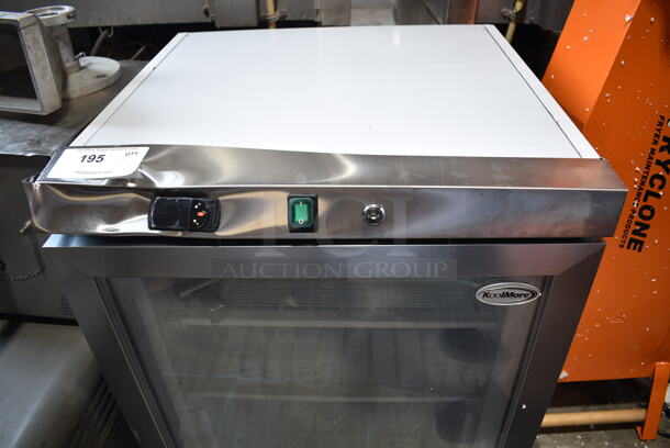 BRAND NEW SCRATCH AND DENT! KoolMore KM-MDF46GD Metal Mini Freezer Merchandiser. See Pictures for Dents. 115 Volts, 1 Phase. Tested and Working! - Image 3 of 8