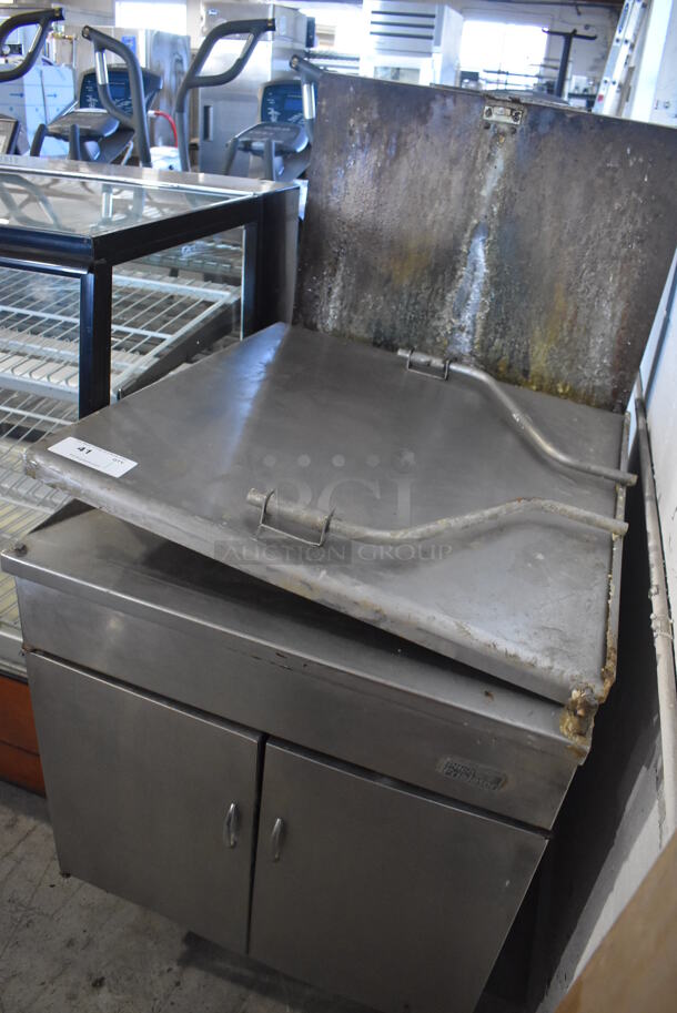 Pitco Frialator Stainless Steel Commercial Gas Powered Donut Fryer. 30x42x59 - Image 2 of 7