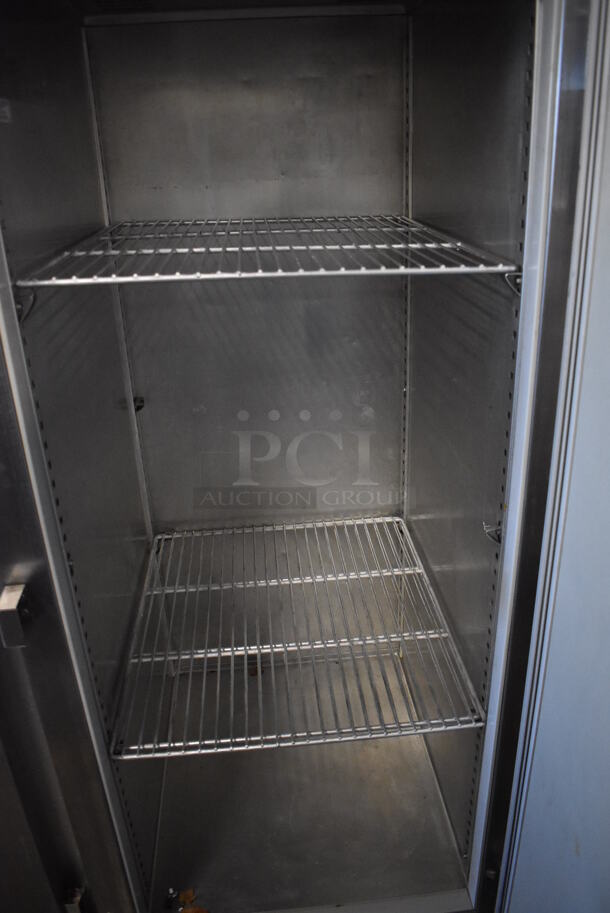 Victory VR-1 Stainless Steel Commercial Single Door Reach In Cooler. 115 Volts, 1 Phase. 27x34x78. Tested and Working! - Image 2 of 6