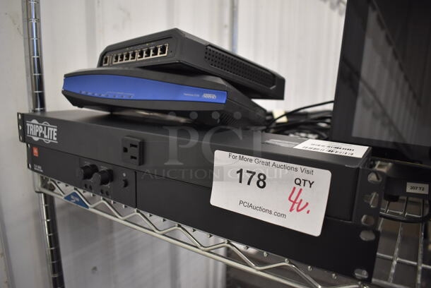 4 Various Electronics; Tripp Lite, JBL CSA 28OZ Drivecore, Adtran NetVanta 3130 and Unit. 4 Times Your Bid! - Image 4 of 4