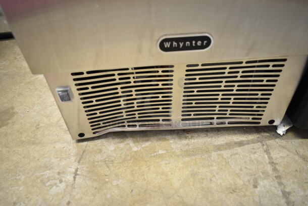 BRAND NEW SCRATCH AND DENT! Whynter MIM-14231SS Stainless Steel 14” Undercounter Automatic Marine Ice Maker 23lb Daily Output. 115 Volts, 1 Phase. Tested and Working! - Image 3 of 8